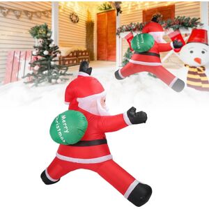 Eu Plug 220-240v 8.2ft Inflatable Xmas Climbing Santa Blow Up Santa Yard Eu Plug 220-240v 8.2ft Inflatable Xmas Climbing Santa Blow Up Santa Yard