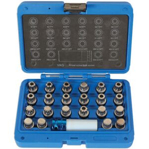Locking Wheel Nut Key Set 23pc - For Fits Vag - Laser 6275 New Locking Wheel Nut Key Set 23pc - For Fits Vag - Laser 6275 New