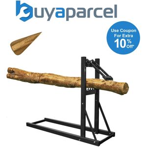 Roughneck Rou65690 Loggers Work Mate Log Holder + Rou65504 Wood Splitting Wedge Roughneck Rou65690 Loggers Work Mate Log Holder + Rou65504 Wood Splitting Wedge