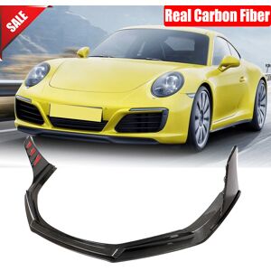 Speed_turning For Porsche 911 991 Carrera 4 S 4s Real Carbon Fiber Front Bumper Lip Spoiler Speed_turning For Porsche 911 991 Carrera 4 S 4s Real Carbon Fiber Front Bumper Lip Spoiler