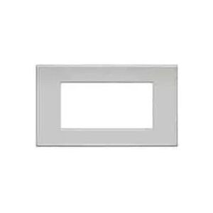Bticino Spa Bticino Light Plate 4 Places White N4804lb Bticino Spa Bticino Light Plate 4 Places White N4804lb