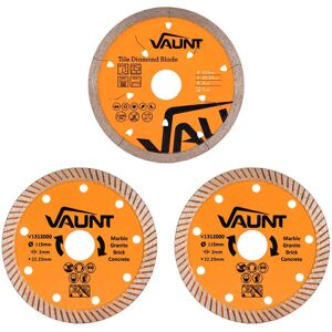 Vaunt V1312025 General Purpose And Tile Diamond Blade Set 115mm – Pack Of 3 Vaunt V1312025 General Purpose And Tile Diamond Blade Set 115mm – Pack Of 3