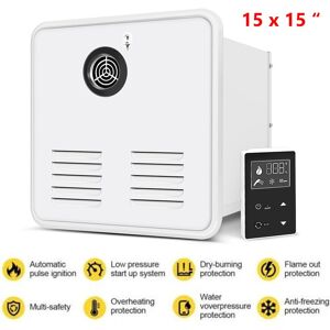 Kartols 55,000 Btu 2.8gpm Rv Tankless Water Heater Instant Hot Water System W/controller Kartols 55,000 Btu 2.8gpm Rv Tankless Water Heater Instant Hot Water System W/controller