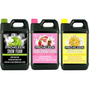 Pro-Kleen Prokleen Car Snow Foam Pre Wash Strawberry Banana Apple Lance Valet 15l Pro-Kleen Prokleen Car Snow Foam Pre Wash Strawberry Banana Apple Lance Valet 15l