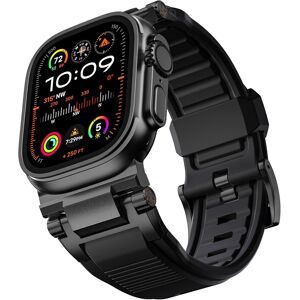 Bandletic R-Steel Strap Compatible With Apple Watch Ultra 3/2/1 49mm, Stylish R Bandletic R-Steel Strap Compatible With Apple Watch Ultra 3/2/1 49mm, Stylish R