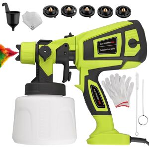 Paint Sprayer, 700w Electric Hvlp Spray Gun 1400ml Fence Paint Sprayers Electric Paint Sprayer, 700w Electric Hvlp Spray Gun 1400ml Fence Paint Sprayers Electric