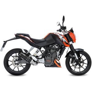 Storm By Mivv Full System Exhaust Storm Gp Black Carbon Cap For Ktm 125 Duke 2011 > 2016 Storm By Mivv Full System Exhaust Storm Gp Black Carbon Cap For Ktm 125 Duke 2011 > 2016