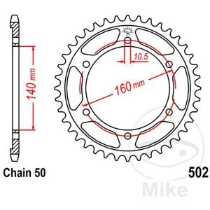 Jt Sprockets 27175-Compatible With Kawasaki Gpz 900 R Ninja 116/100 Cv, 85/74 Kw 4cil. Zx900a Jt Sprockets 27175-Compatible With Kawasaki Gpz 900 R Ninja 116/100 Cv, 85/74 Kw 4cil. Zx900a