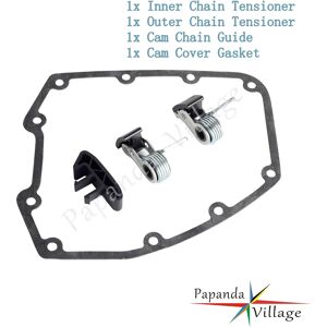 Papandacycle Cam Chain Tensioner Complete Kit W/guide & Cover Gasket For Harley Touring Dyna Papandacycle Cam Chain Tensioner Complete Kit W/guide & Cover Gasket For Harley Touring Dyna