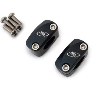 As3 Performance As3 22.2mm To 28.6mm Oversized Fat Bar Handlebar Conversion Mounts Clamps Black As3 Performance As3 22.2mm To 28.6mm Oversized Fat Bar Handlebar Conversion Mounts Clamps Black