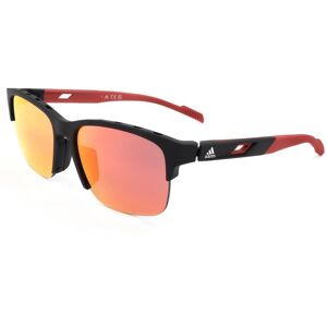 adidas Sport Sp0048 02u Matte Black 57/18/135 Unisex Sunglasses adidas Sport Sp0048 02u Matte Black 57/18/135 Unisex Sunglasses