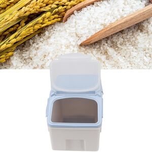 (Blue 10kg)Rice Storage Container With Cup Airtight Sealed Food Grain Fi (Blue 10kg)Rice Storage Container With Cup Airtight Sealed Food Grain Fi