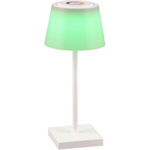 Trio Battery Powered Light White Sanchez Led Table Ip44 Matt Rgb+ww Rechargable Trio Battery Powered Light White Sanchez Led Table Ip44 Matt Rgb+ww Rechargable