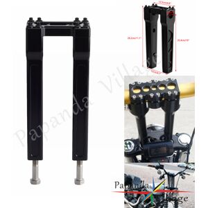 Papandacycle 1-1/8\" Club Style 10\" Rise Handlebar Riser For Harley Fxfb Flsl Fxbb Fxbr Fxdrs Papandacycle 1-1/8\" Club Style 10\" Rise Handlebar Riser For Harley Fxfb Flsl Fxbb Fxbr Fxdrs