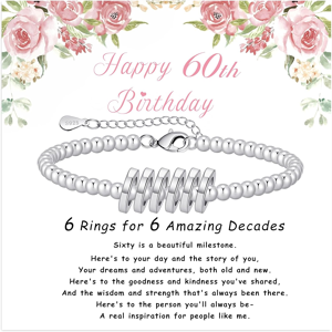 Does Not Apply 30th 40th 50th 60th 70th Birthday Gifts For Women, Adjustable Sterling Silver Br Does Not Apply 30th 40th 50th 60th 70th Birthday Gifts For Women, Adjustable Sterling Silver Br