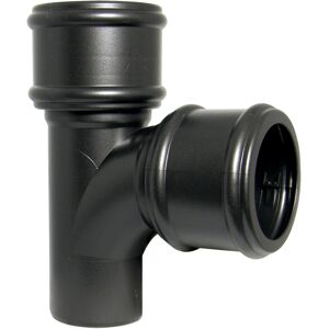 Floplast Cast Iron Effect Soil 92.5 Degree Branch No Bosses Floplast Cast Iron Effect Soil 92.5 Degree Branch No Bosses