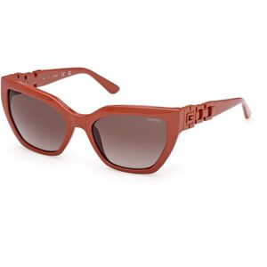 Guess Gu00264 44f Shiny Dark Orange 55/18/140 Woman Sunglasses Guess Gu00264 44f Shiny Dark Orange 55/18/140 Woman Sunglasses