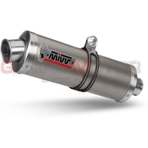 Mivv Exhaust Muffler Oval Titanium For Kawasaki Zx-7 R 1996 > 2001 Mivv Exhaust Muffler Oval Titanium For Kawasaki Zx-7 R 1996 > 2001