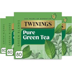 Twinings Pure Green Tea 320 Tea Bags (Multipack Of 4 X 80 Tea Bags) Twinings Pure Green Tea 320 Tea Bags (Multipack Of 4 X 80 Tea Bags)