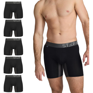 Does Not Apply Mens Boxers Shorts Multipack, 5 Pairs, Anti Chafing Underwear For Men, Moisture- Does Not Apply Mens Boxers Shorts Multipack, 5 Pairs, Anti Chafing Underwear For Men, Moisture-