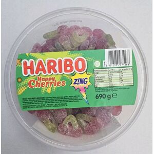 Haribo Happy Cherries Zing Jellies. 1x690g(75 Peices Approx)Best Before 01/2026 Haribo Happy Cherries Zing Jellies. 1x690g(75 Peices Approx)Best Before 01/2026