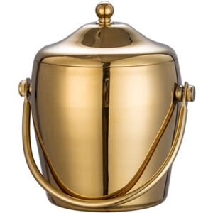 Sodial Ktv Bar Utensils Ice Bucket, Layers Stainless Steel Ice Bucket,Champagne6056 Sodial Ktv Bar Utensils Ice Bucket, Layers Stainless Steel Ice Bucket,Champagne6056
