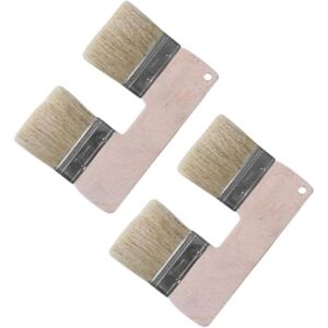 Sodial 3x( Paint Brush,3in Doublehead Painting Brush,Bristle Art Flat Texture5797 Sodial 3x( Paint Brush,3in Doublehead Painting Brush,Bristle Art Flat Texture5797