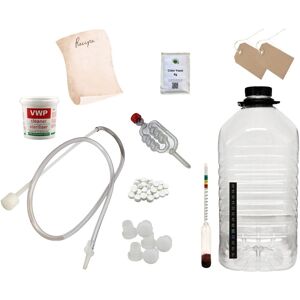 Almost Off Grid Cider Brewing Making Equipment Starter Kit - 1 Gallon Incl Hydrometer, Recipe Almost Off Grid Cider Brewing Making Equipment Starter Kit - 1 Gallon Incl Hydrometer, Recipe