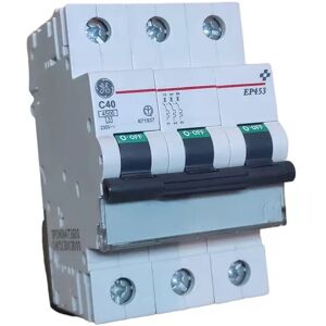 Ge Power 671937 Ep453c40 Circuit Breaker Magnetic Thermal 3p 40a 4.5ka C 3 Ge Power 671937 Ep453c40 Circuit Breaker Magnetic Thermal 3p 40a 4.5ka C 3
