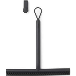 Brabantia Silicone Shower Squeegee With Hook (Dark Grey) Anti Streak Cleaning W Brabantia Silicone Shower Squeegee With Hook (Dark Grey) Anti Streak Cleaning W