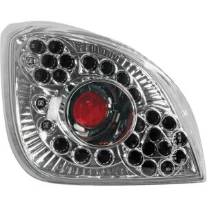 Lampa Pair Rear Led Lights Lamps - Ford Fiesta Iv (8/95-1/02) - Chrome Lampa Pair Rear Led Lights Lamps - Ford Fiesta Iv (8/95-1/02) - Chrome