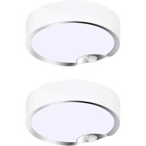Sodial 2x Motion Sensor Ceiling Lights Battery Powered Indoor / Outdoor Led6372 Sodial 2x Motion Sensor Ceiling Lights Battery Powered Indoor / Outdoor Led6372