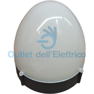 Lux Homega \"Luna\" Wall Lamp Black 1x60w E27 Ip65 Lux Homega \"Luna\" Wall Lamp Black 1x60w E27 Ip65