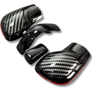 Eurowagens Vw Passat Cc Gear Knob Dsg Automatic 08-11 Black Gloss Carbon Red Trim Eurowagens Vw Passat Cc Gear Knob Dsg Automatic 08-11 Black Gloss Carbon Red Trim