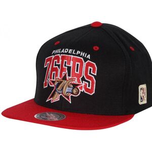 Mitchell & Ness Philadelphia 76ers Hwc Intl226 2 Tone Team Arch Snapback Cap Mitchell & Ness Philadelphia 76ers Hwc Intl226 2 Tone Team Arch Snapback Cap