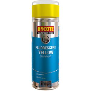 6x Hycote Fluorescent Yellow Fast Drying Aerosol Spray Paint 400ml Xuk472 Metal 6x Hycote Fluorescent Yellow Fast Drying Aerosol Spray Paint 400ml Xuk472 Metal