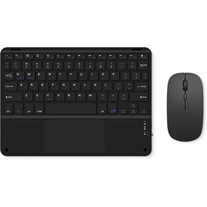 Sodial 2x(Touchpad Bluetooth Keyboard For Pc Tablet Gaming Keyboard With Mouse A7191 Sodial 2x(Touchpad Bluetooth Keyboard For Pc Tablet Gaming Keyboard With Mouse A7191