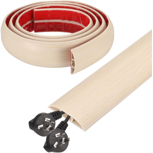 Does Not Apply 6ft Cord Cover Floor W0.5\" X H0.3\" Inner Channel Pvc Hide Extension Cable Floor Does Not Apply 6ft Cord Cover Floor W0.5\" X H0.3\" Inner Channel Pvc Hide Extension Cable Floor