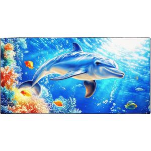 Ocean Dolphin Beach Towels For Adults Extra Large 180 X 90 Cm, Microfibre Lightw Ocean Dolphin Beach Towels For Adults Extra Large 180 X 90 Cm, Microfibre Lightw