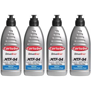Carlube Mtf941 Mtf-94 Gearbox Manual Transmission Oil Fluid 1l X4 Carlube Mtf941 Mtf-94 Gearbox Manual Transmission Oil Fluid 1l X4