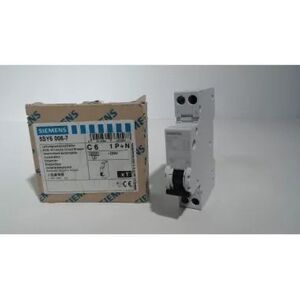 Siemens Circuit Breaker 1p N 6a 6k C 1 Module 5sy60067 Siemens Circuit Breaker 1p N 6a 6k C 1 Module 5sy60067