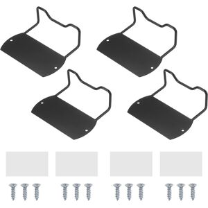 Uxcell 4pcs Mattress Slide Stopper 5.5x4.5x2in Holder With Screws&tapes, Black Uxcell 4pcs Mattress Slide Stopper 5.5x4.5x2in Holder With Screws&tapes, Black