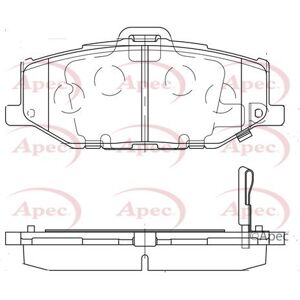 Apec Front Brake Pad Set For Suzuki Jimny K15b 1.5 Litre July 2018 To Present Apec Front Brake Pad Set For Suzuki Jimny K15b 1.5 Litre July 2018 To Present