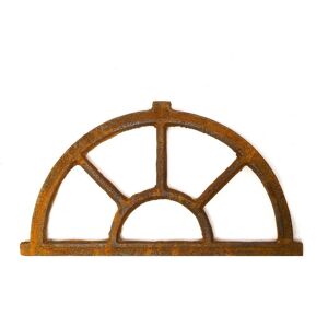 Aubaho Window Frame In An Antique Style Arched Cast Iron With Rust Semicircle 35x64cm Aubaho Window Frame In An Antique Style Arched Cast Iron With Rust Semicircle 35x64cm