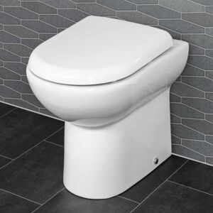Affine Btw Back To Wall Toilet Pan Wc Round Modern Top Mount Soft Close Seat White Ndt Affine Btw Back To Wall Toilet Pan Wc Round Modern Top Mount Soft Close Seat White Ndt