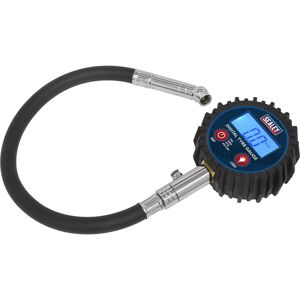 Thatcable 150psi Digital Tyre Pressure Gauge With Push-On Connector Hose - Rubber Dial Thatcable 150psi Digital Tyre Pressure Gauge With Push-On Connector Hose - Rubber Dial