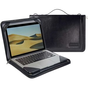 Broonel Black Leather Laptop Case For Hp Chromebook 15a-Na0001na Laptop Broonel Black Leather Laptop Case For Hp Chromebook 15a-Na0001na Laptop