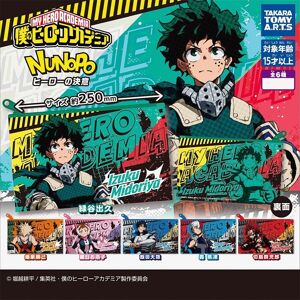 Takara Tomy Arts My Hero Academia Nunopo Hero'S Determination All 6 Type Set Capsule Toy Za-759 Takara Tomy Arts My Hero Academia Nunopo Hero'S Determination All 6 Type Set Capsule Toy Za-759