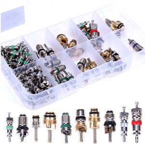 3x(104pcs Car Air Conditioner Cores Assortment A/c Ac Shrader Core & Tool2755 3x(104pcs Car Air Conditioner Cores Assortment A/c Ac Shrader Core & Tool2755