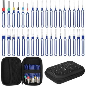 Eurowagens 36pcs Terminal Removal Tool Kit Electrical Wire Connector Pin Removal Eurowagens 36pcs Terminal Removal Tool Kit Electrical Wire Connector Pin Removal